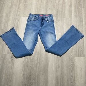 Guess Women's Straight Leg Blue Jeans